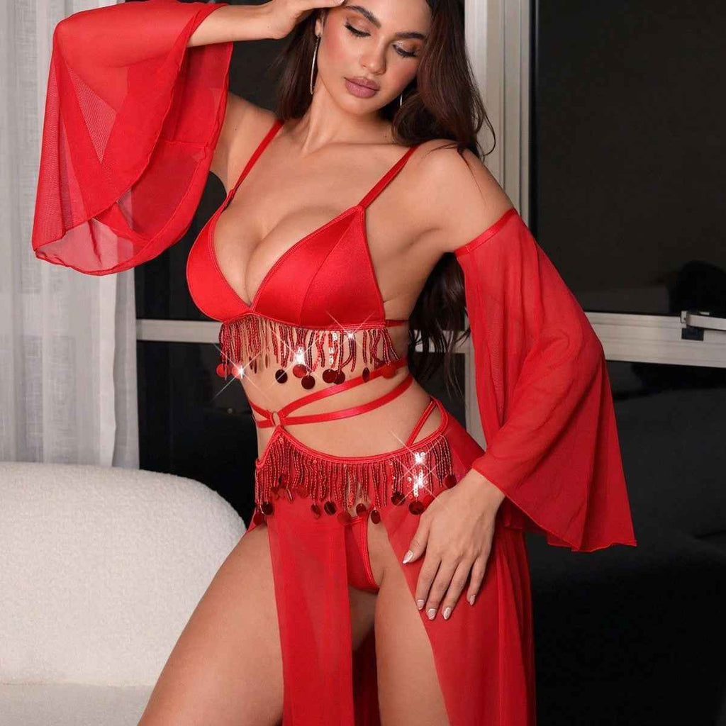 Crimson Dancer Lingerie Set